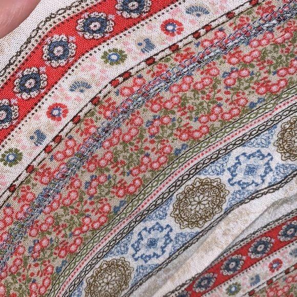 Altar’d State Womens Sweater Top Waffle Knit Balloon Sleeve Pullover Large - Picture 4 of 11